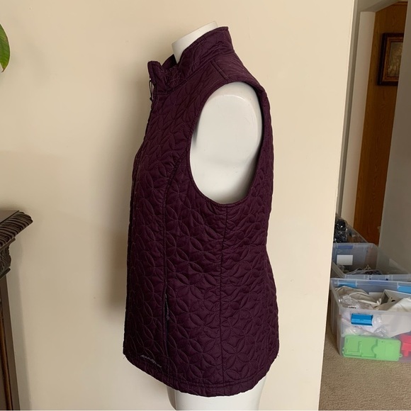 Women’s Eddie Bauer Lightweight quilted pattern Vest - Sz M - Picture 4 of 16